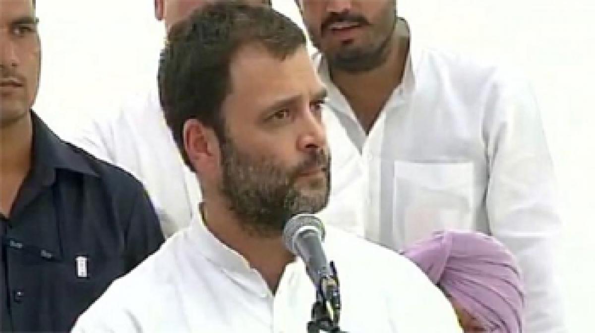 Will end Punjab’s drug problem in a month if voted to power: Rahul Gandhi